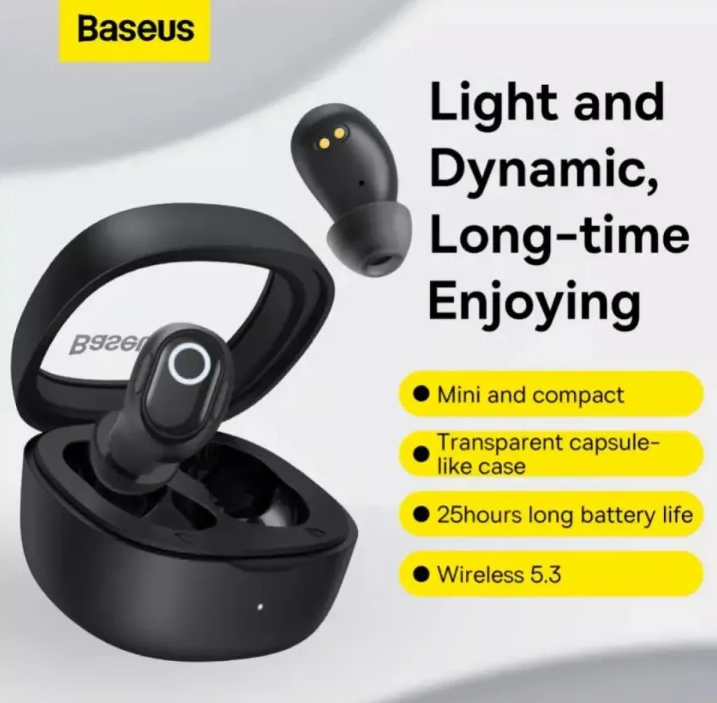Baseus TWS WM02 Bowei True Wireless Earphone
